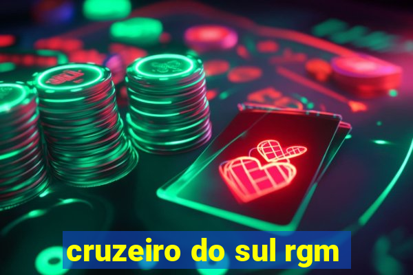 cruzeiro do sul rgm